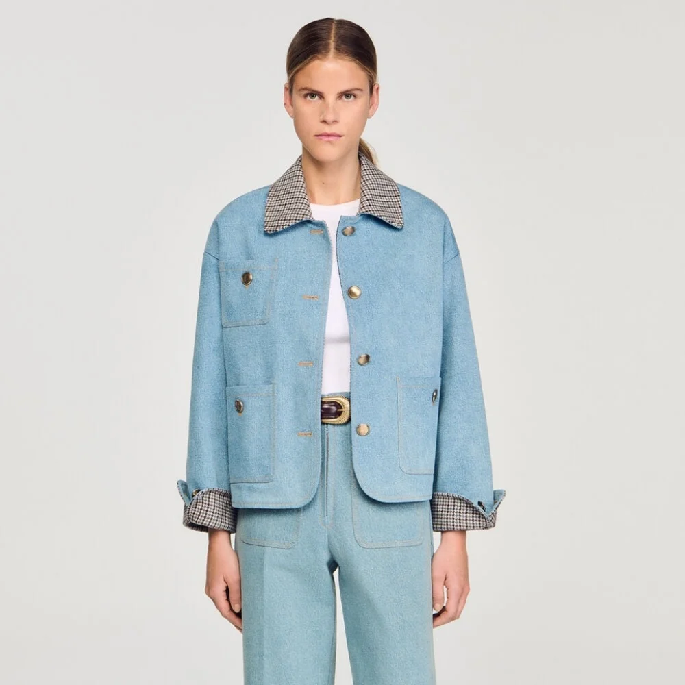 Sandro Denim Jacket - Picture 3 of 7